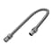Flextron Gas Line Hose 1/2'' O.D. x 24'' Length with 1/2" FIP Fittings, Stainless Steel Flexible Connector FTGC-SS38-24B - alternate 1